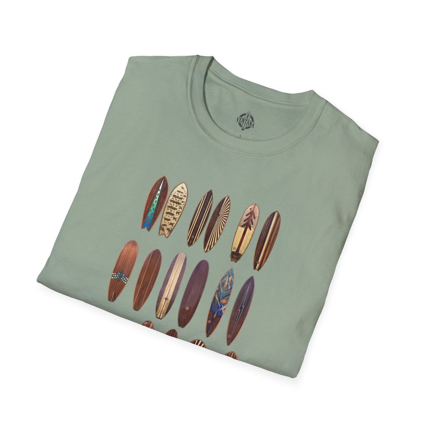 Ventana Wooden Surfboards Unisex - Soft Style U.S. Cotton T-Shirt