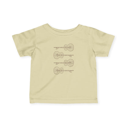 Ventana Santa Cruz Guitar Collab - Infant 100% Cotton T-Shirt