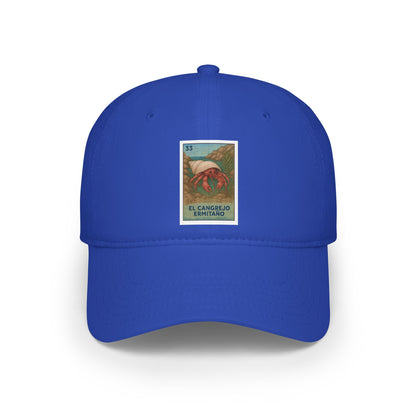 Hermit Crab Lotería Unisex - 100% Cotton Baseball Cap (El Cangrejo Ermitaño)