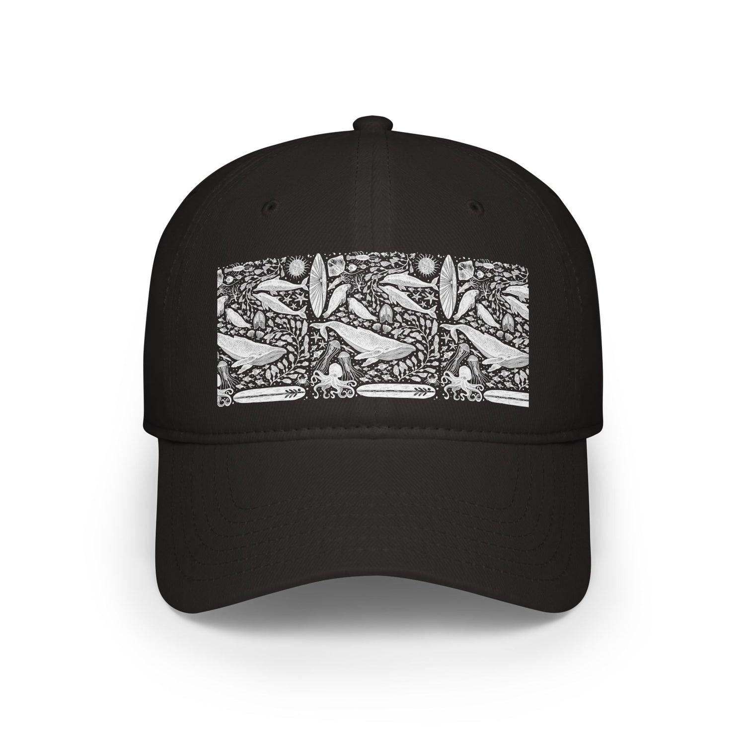 Ventana Marine Life by Lili Arnold - 100% Cotton Baseball Cap