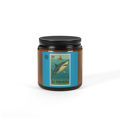 Shark Lotería - Scented Soy Candle (El Tiburón)