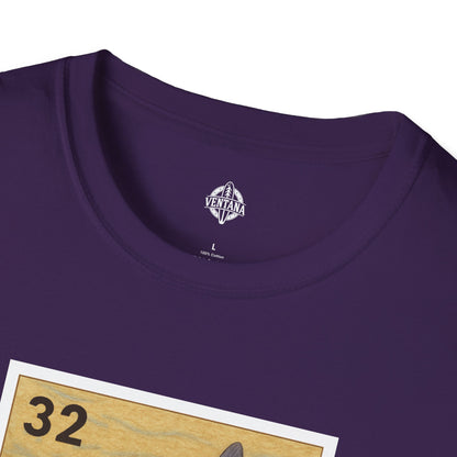 Sunfish Lotería Unisex - Soft Style U.S. Cotton T-Shirt (El Pez Luna)