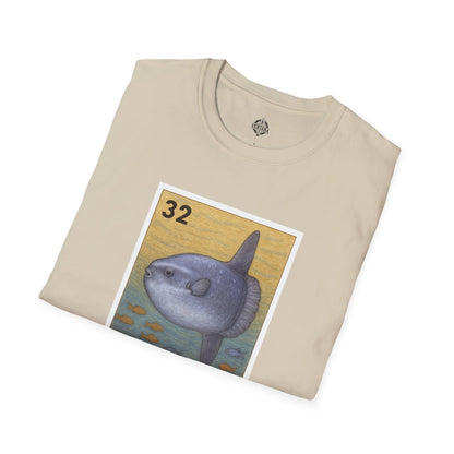 Sunfish Lotería Unisex - Soft Style U.S. Cotton T-Shirt (El Pez Luna)