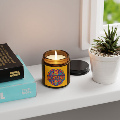 Ventana Psychedelic Treefish Logo - Scented Soy Candle
