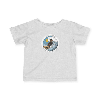 Surf with Otter 841 Ventana by Thiago Bianchini - Infant 100% Cotton T-Shirt