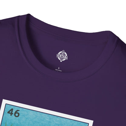 Turtle Lotería Unisex - Soft Style U.S. Cotton T-Shirt (La Tortuga)