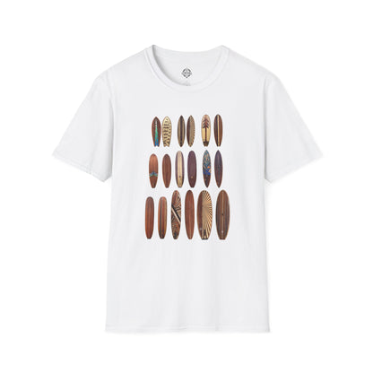 Ventana Wooden Surfboards Unisex - Soft Style U.S. Cotton T-Shirt