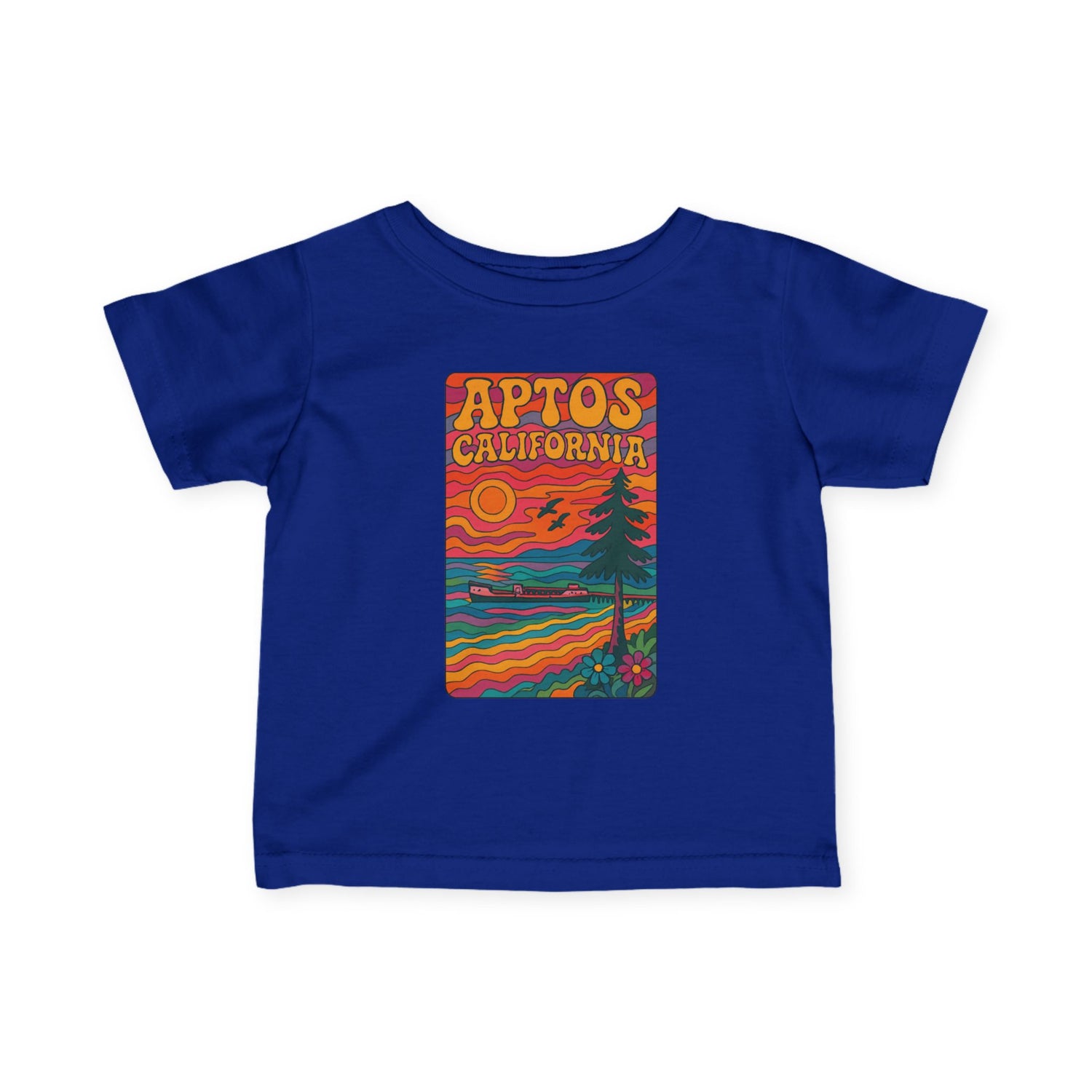 Aptos California Psychedelic - Infant 100% Cotton T-Shirt