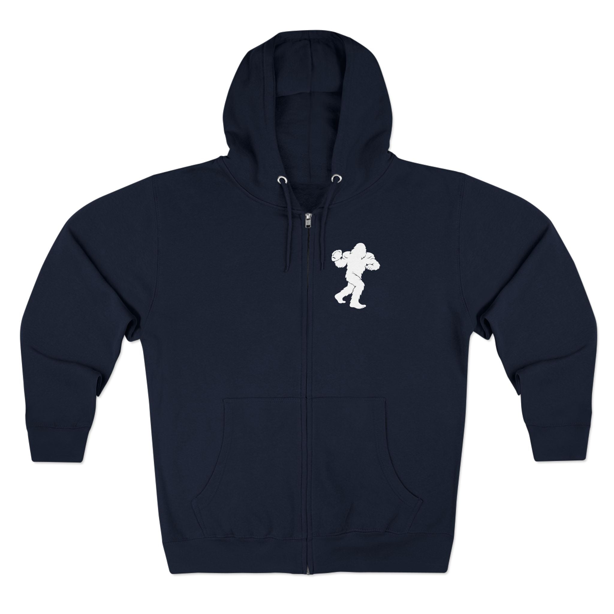 Ventana Snapsquatch Unisex - Zip Cotton Blend Fleece Hoodie