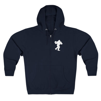Ventana Snapsquatch Unisex - Zip Cotton Blend Fleece Hoodie