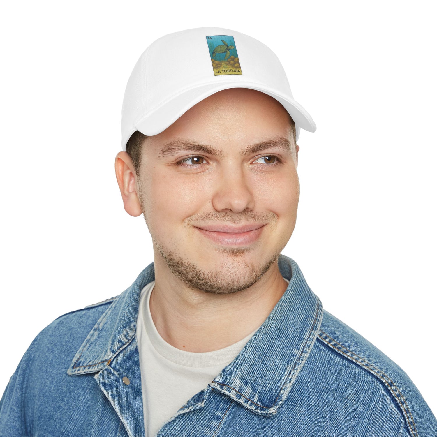 Turtle Lotería Unisex - 100% Cotton Baseball Cap (La Tortuga)