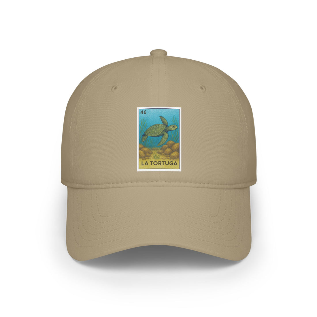 Turtle Lotería Unisex - 100% Cotton Baseball Cap (La Tortuga)