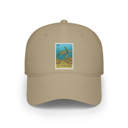 Turtle Lotería Unisex - 100% Cotton Baseball Cap (La Tortuga)