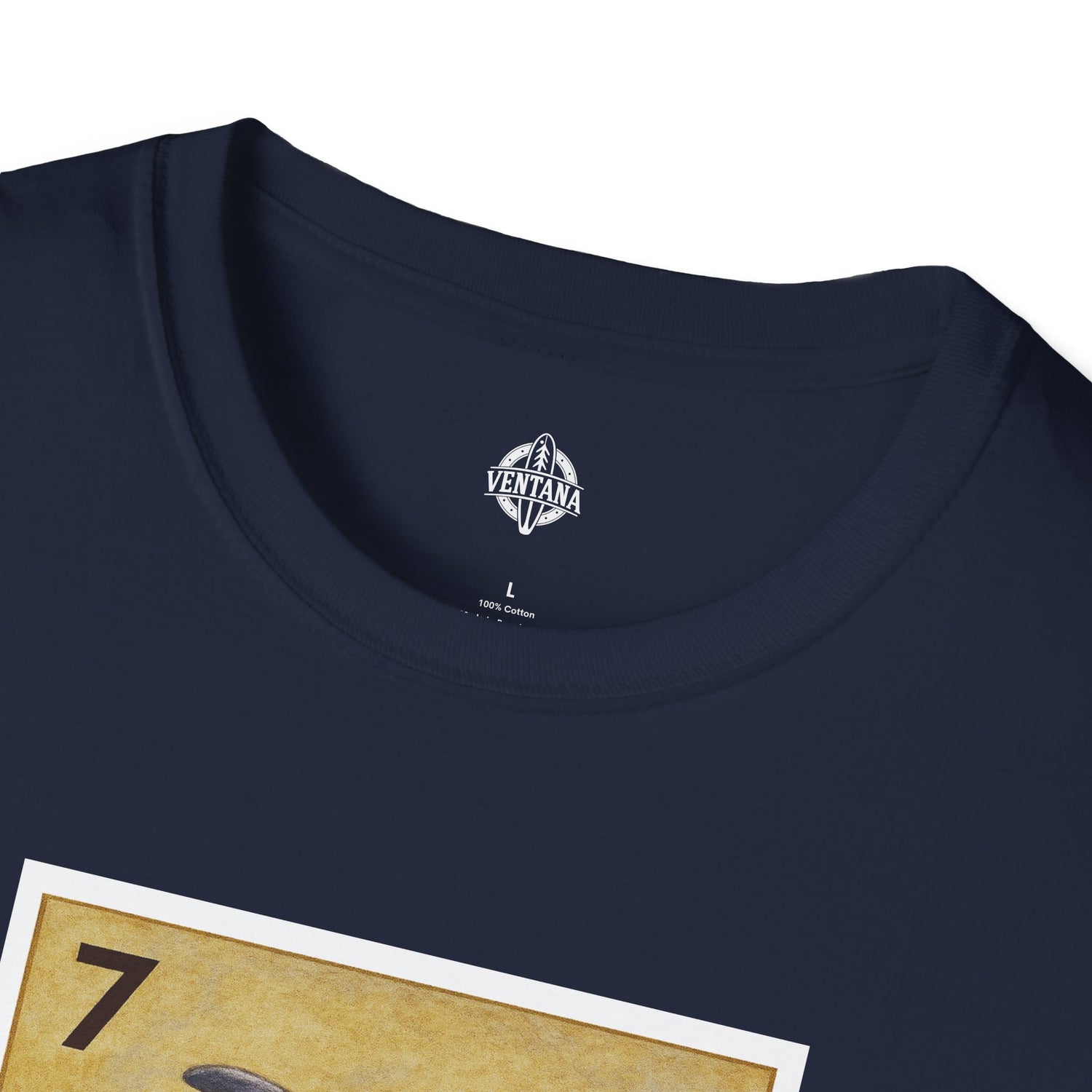 Dolphin Lotería Unisex - Soft Style U.S. Cotton T-Shirt (El Delfín)