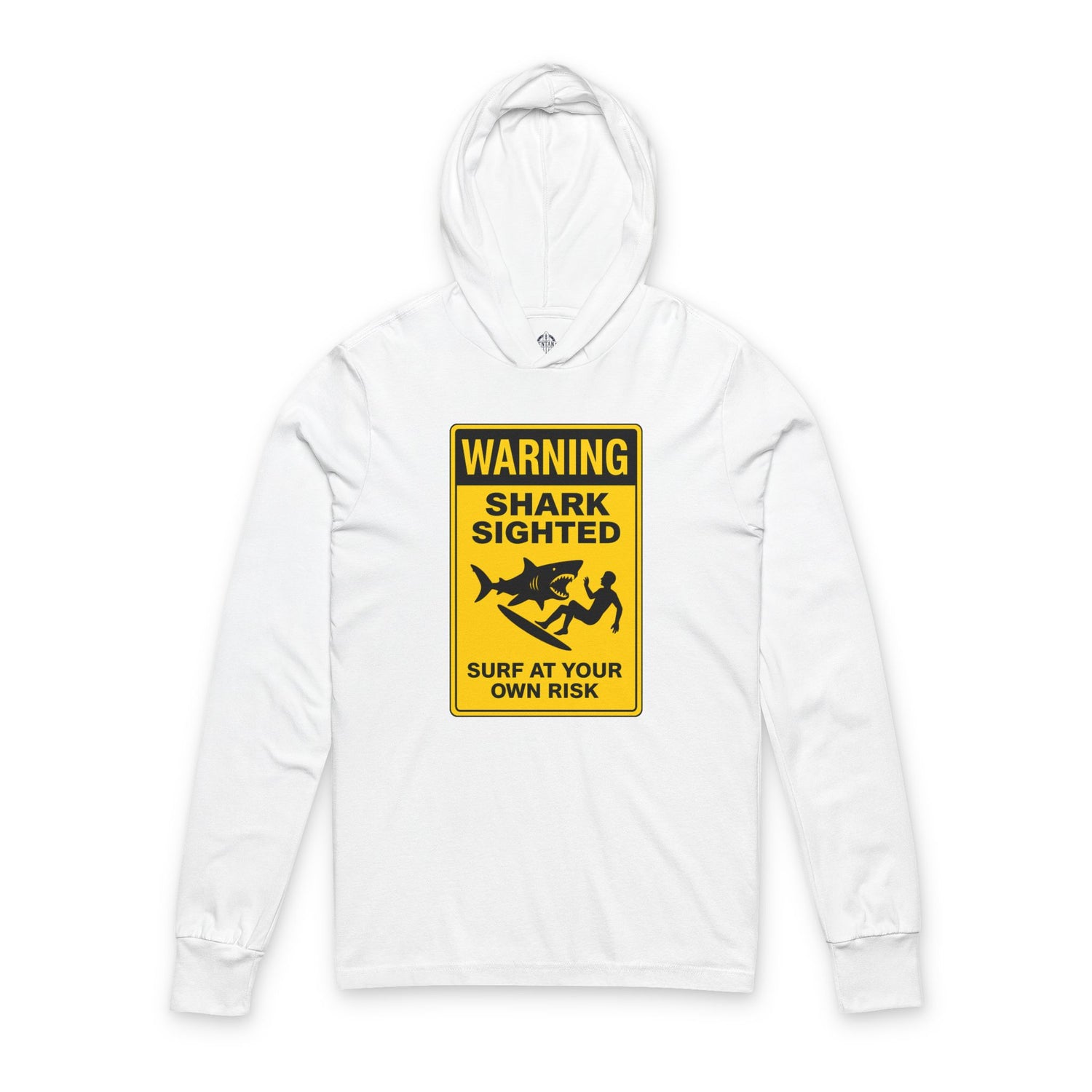 Shark Sighted Team Unisex - Cotton Long Sleeve Hooded T-Shirt