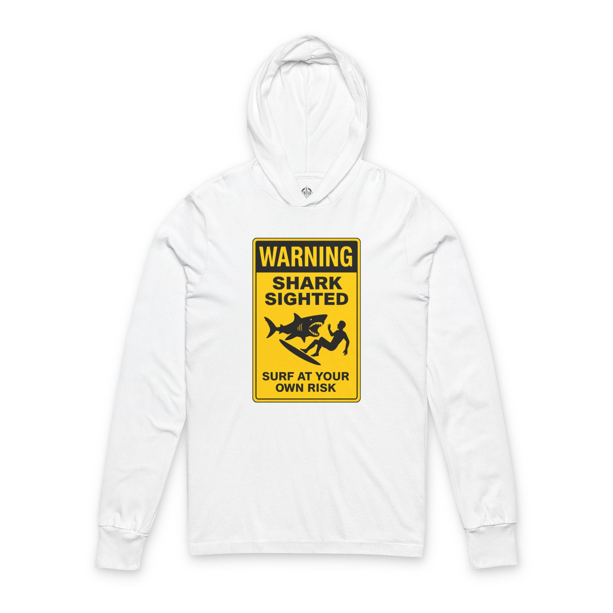 Shark Sighted Team Unisex - Cotton Long Sleeve Hooded T-Shirt