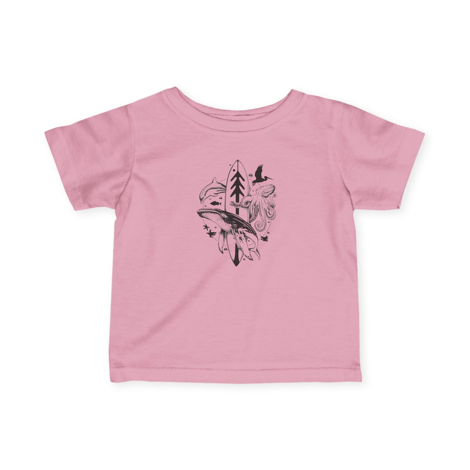 Ventana Monterey Bay by Thiago Bianchini - Infant 100% Cotton T-Shirt