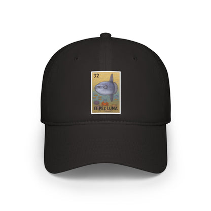 Sunfish Lotería Unisex - 100% Cotton Baseball Cap (El Pez Luna)