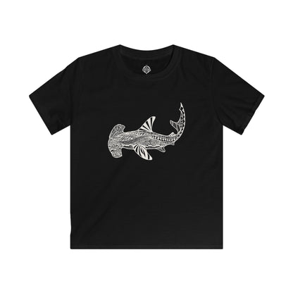 Ventangle Hammerhead Kids - Soft Style U.S. Cotton T-Shirt