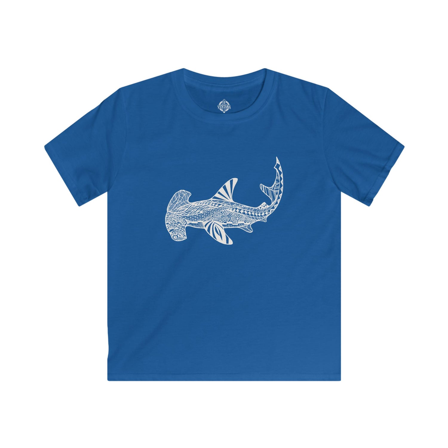 Ventangle Hammerhead Kids - Soft Style U.S. Cotton T-Shirt