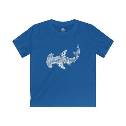 Ventangle Hammerhead Kids - Soft Style U.S. Cotton T-Shirt
