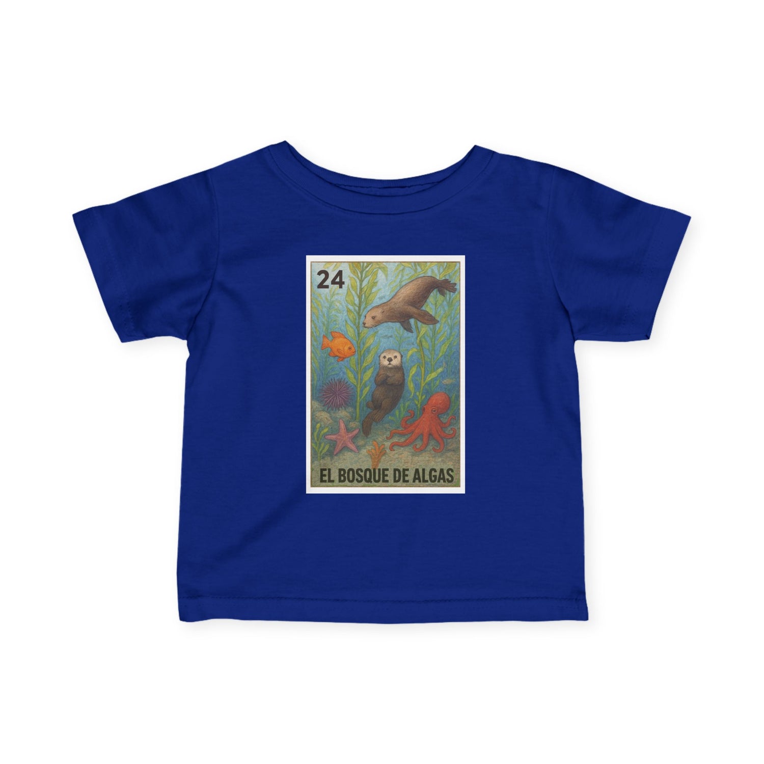 Kelp Forest Lotería - Infant 100% Cotton T-Shirt (El Bosque de Algas)