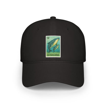Whale Lotería Unisex - 100% Cotton Baseball Cap (La Ballena)