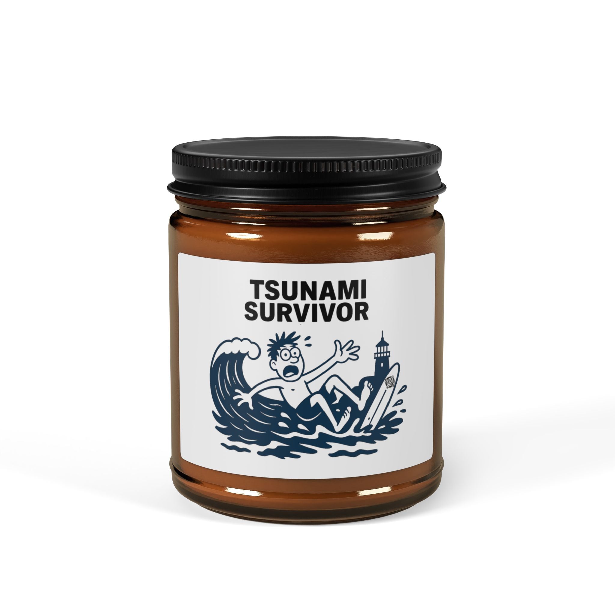 Tsunami Survivor - Scented Soy Candle