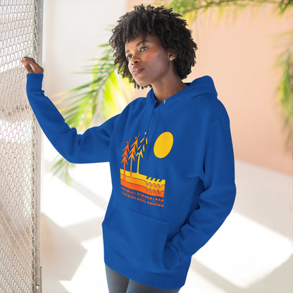 Ventana Circa 78 Unisex - Pull-Over Cotton Blend Fleece Hoodie