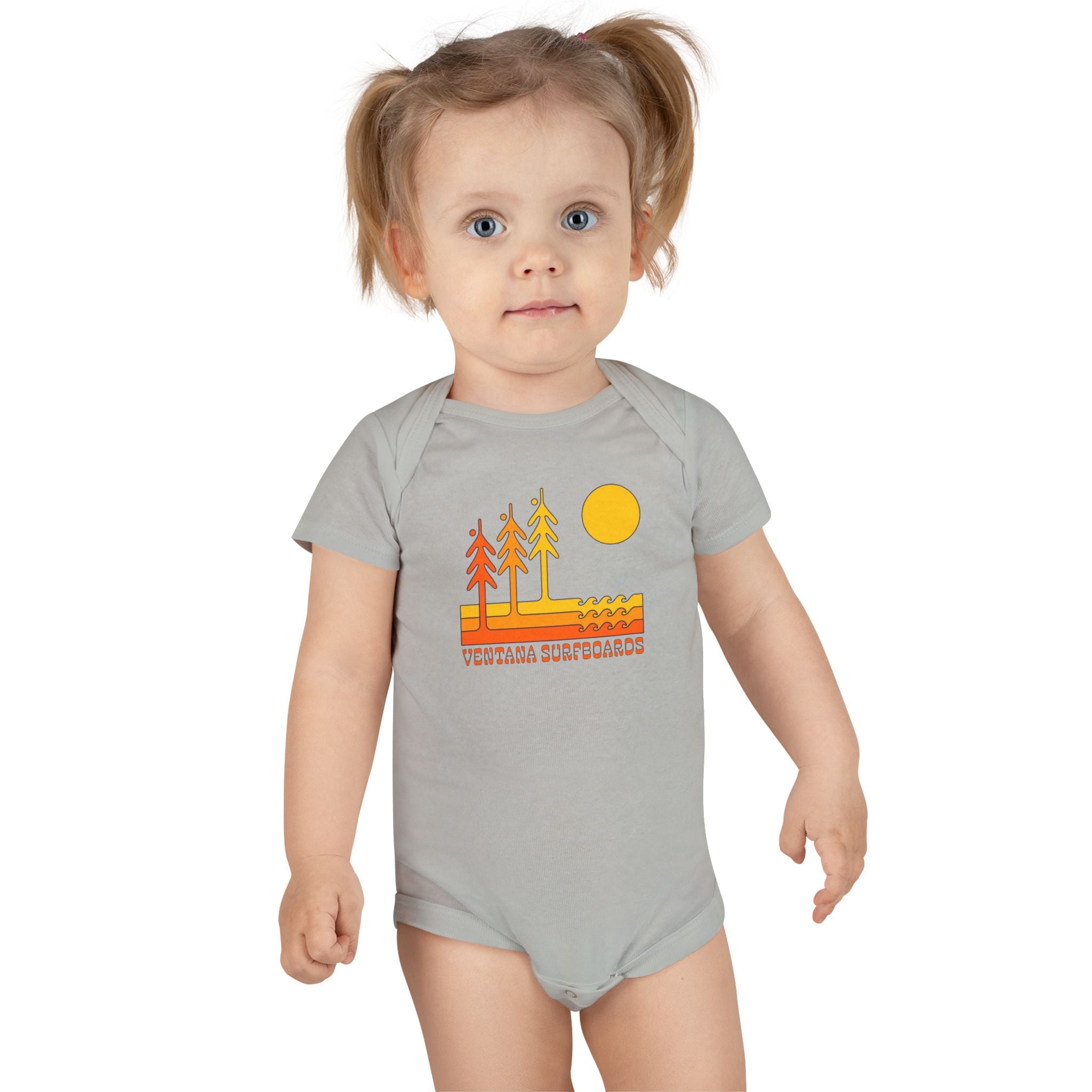 Ventana Circa 78 - Baby Short Sleeve 100% Cotton Onesie