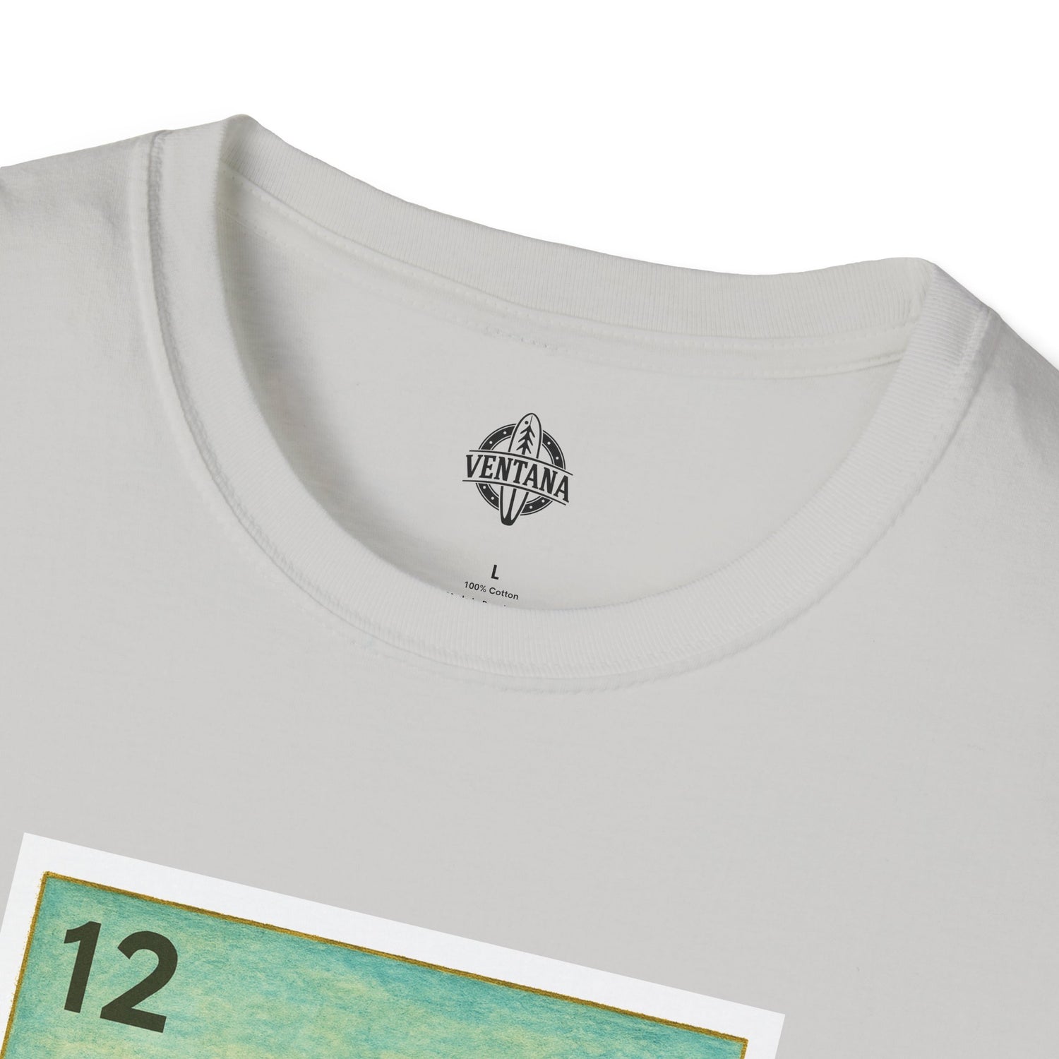 Whale Lotería Unisex - Soft Style U.S. Cotton T-Shirt (La Ballena)