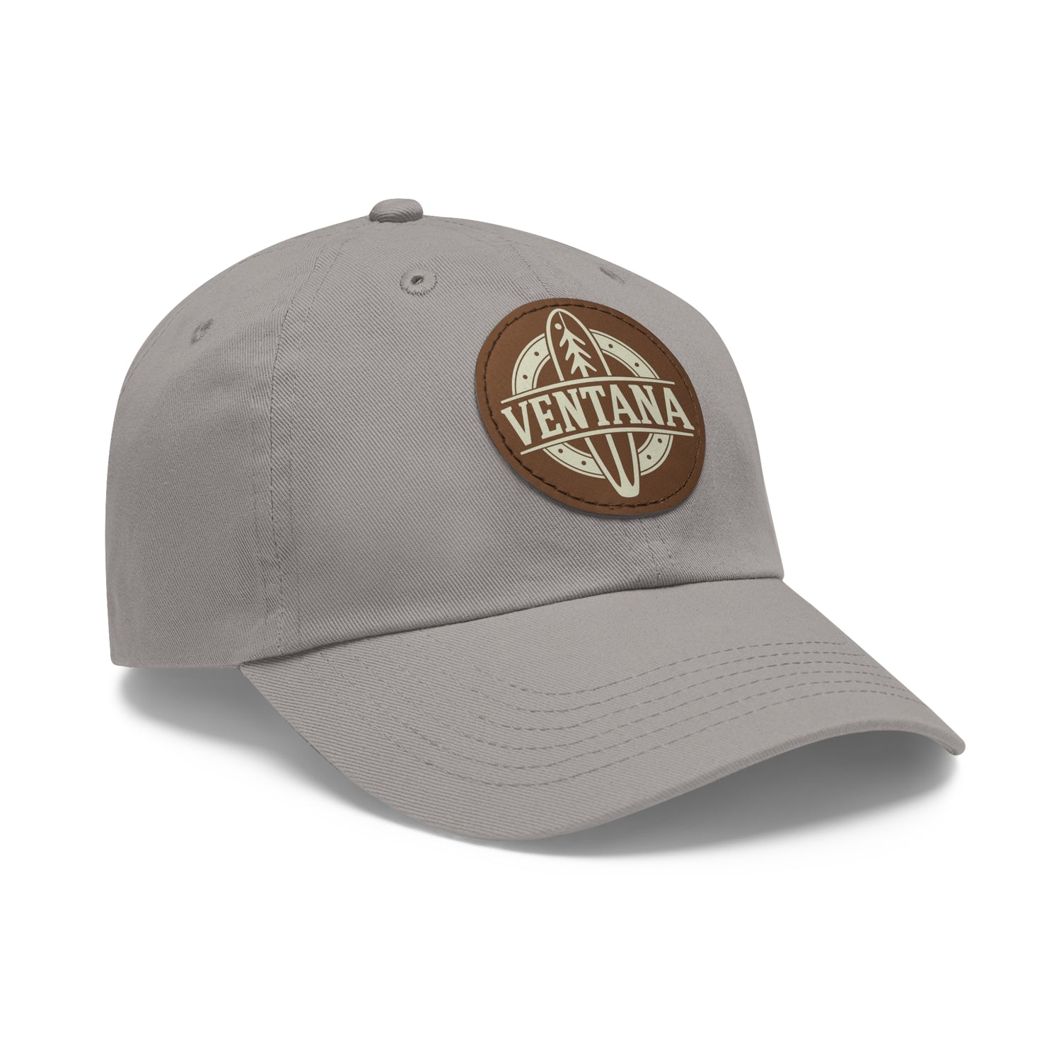 Ventana Treefish Logo Vegan Leather Patch Hat