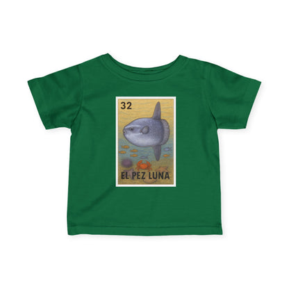 Sunfish Lotería - Infant 100% Cotton T-Shirt (El Pez Luna)