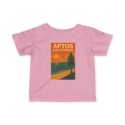 Aptos California Sunset - Infant 100% Cotton T-Shirt