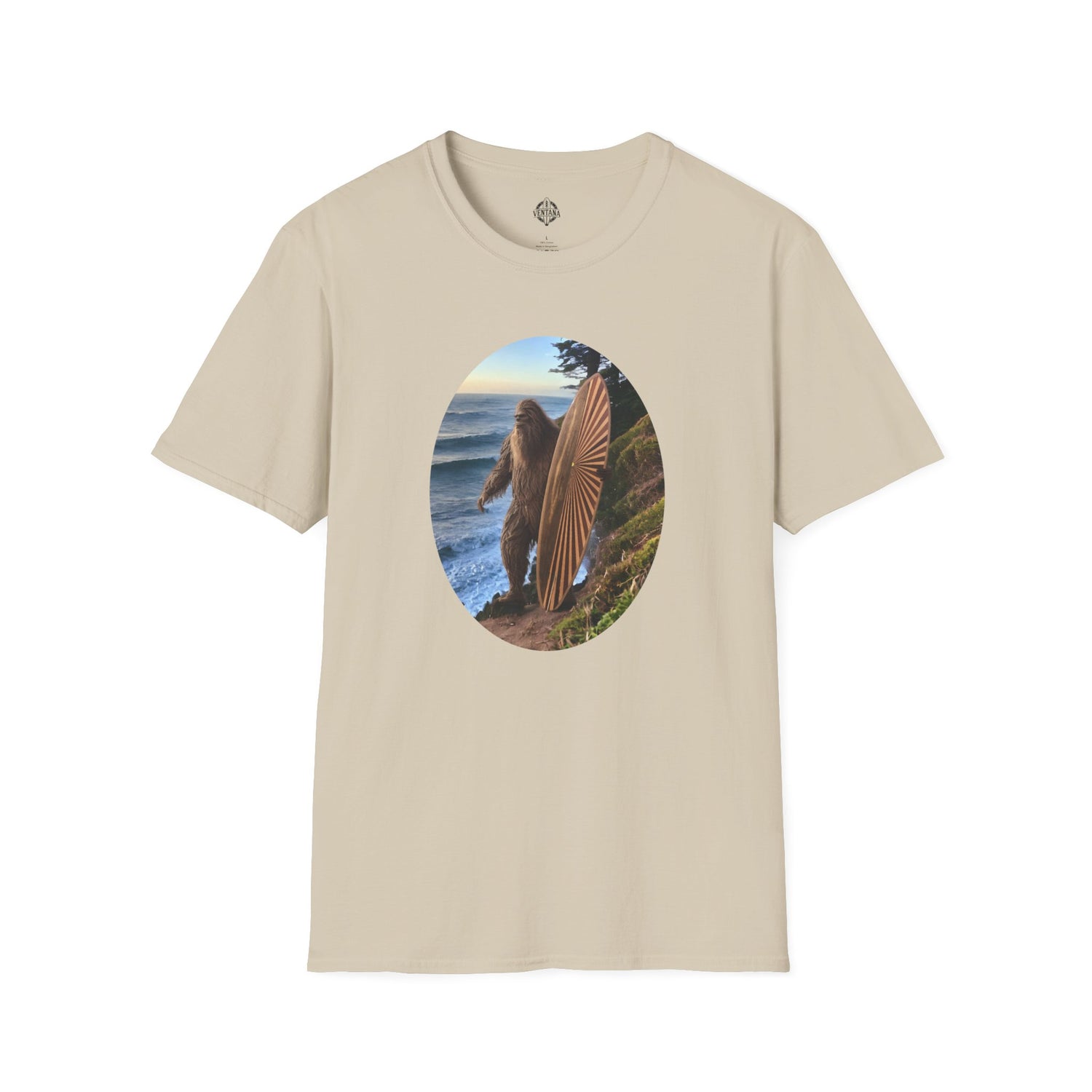 Ventana Real Surfsquatch Unisex - U.S. Cotton T-Shirt