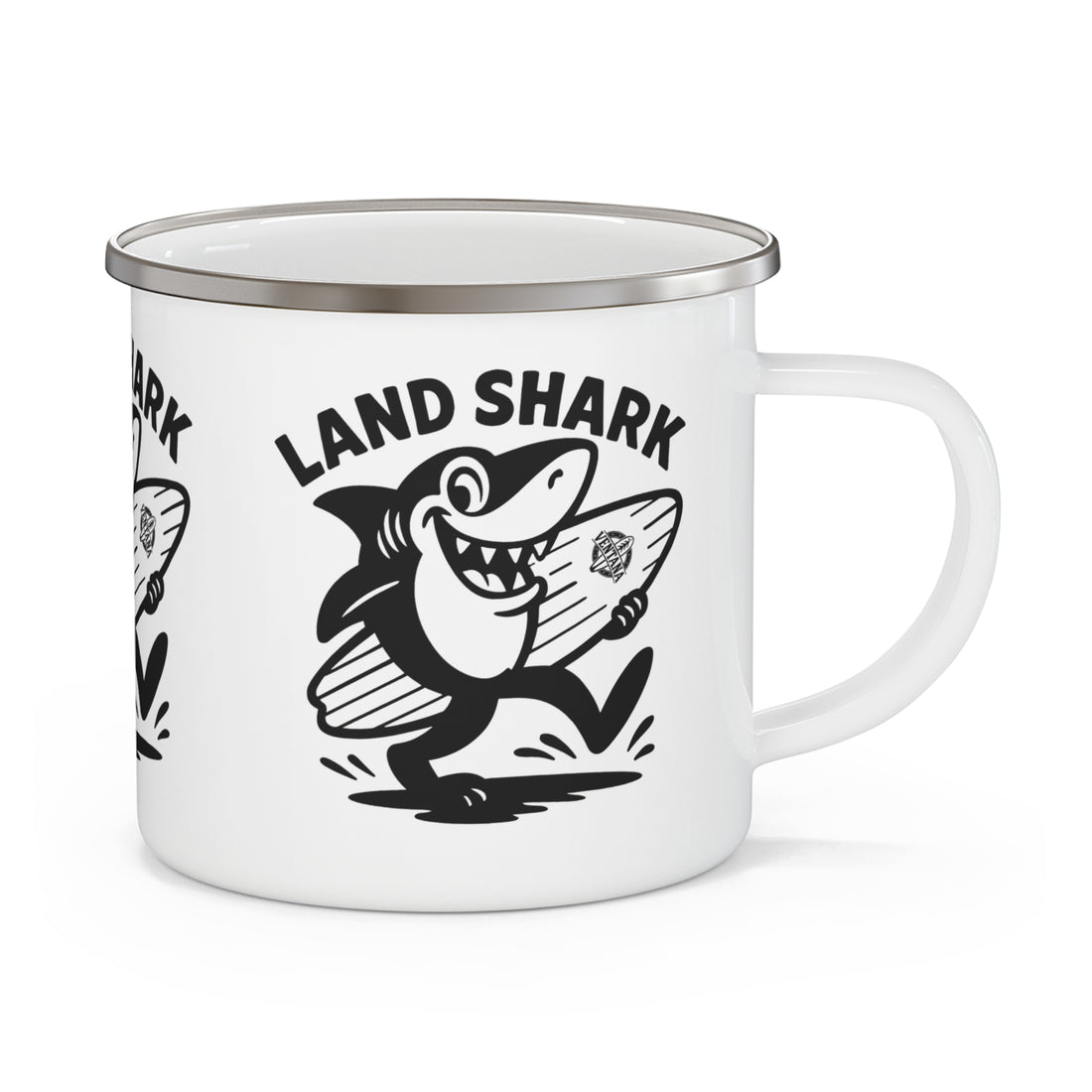 Land Shark Enamel Camping Mug (12oz - small)