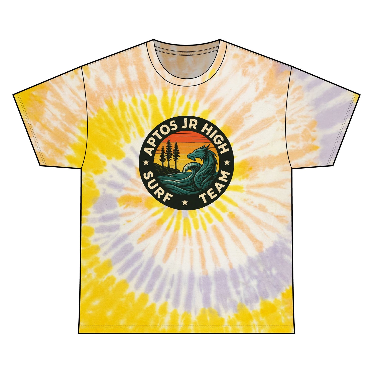 Aptos Junior High Surf Team Unisex - 100% Cotton T-Shirt