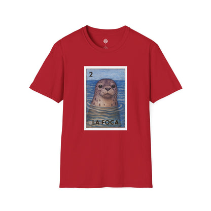 Seal Lotería Unisex - Soft Style U.S. Cotton T-Shirt