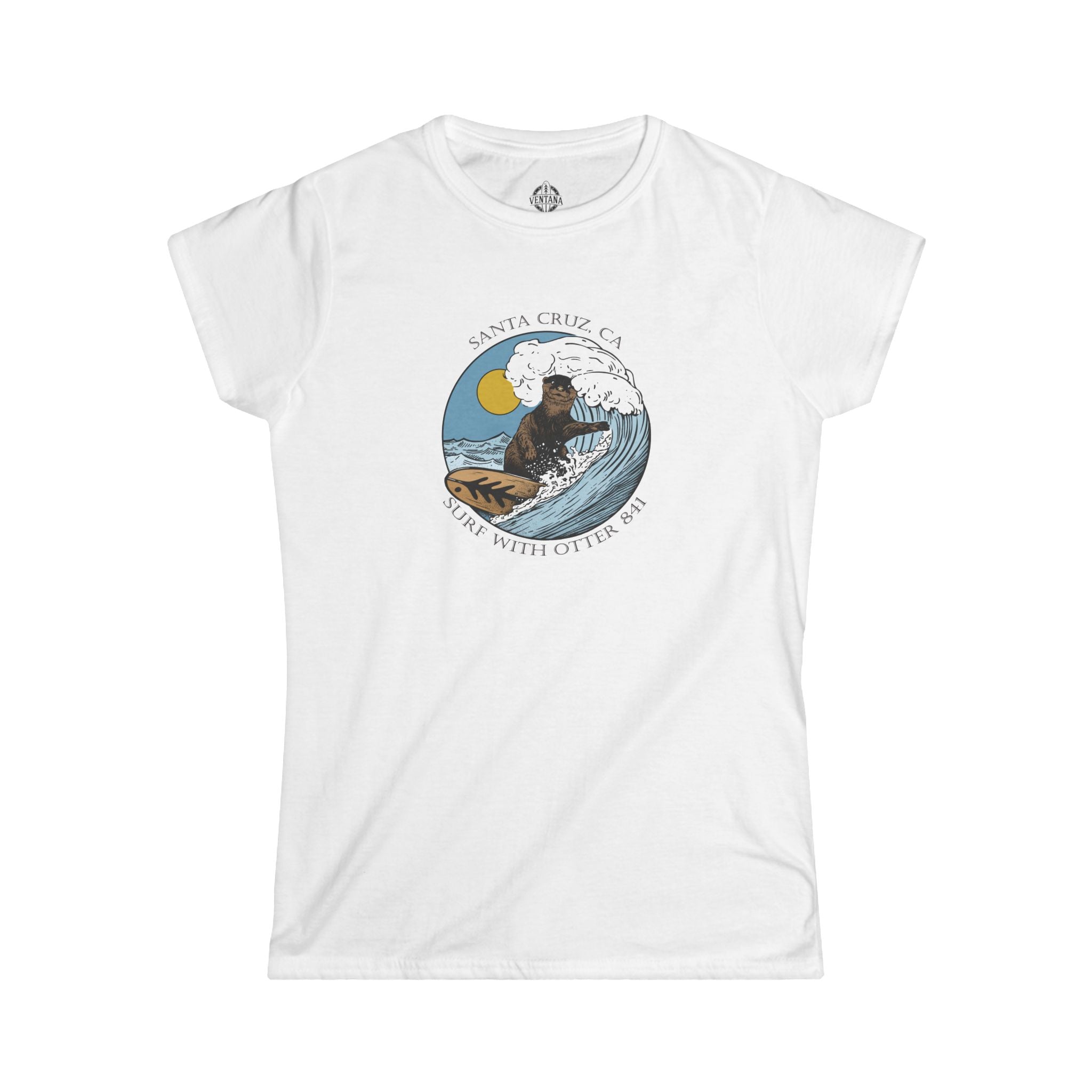 Surf with Otter 841 by Thiago Bianchini - Women&