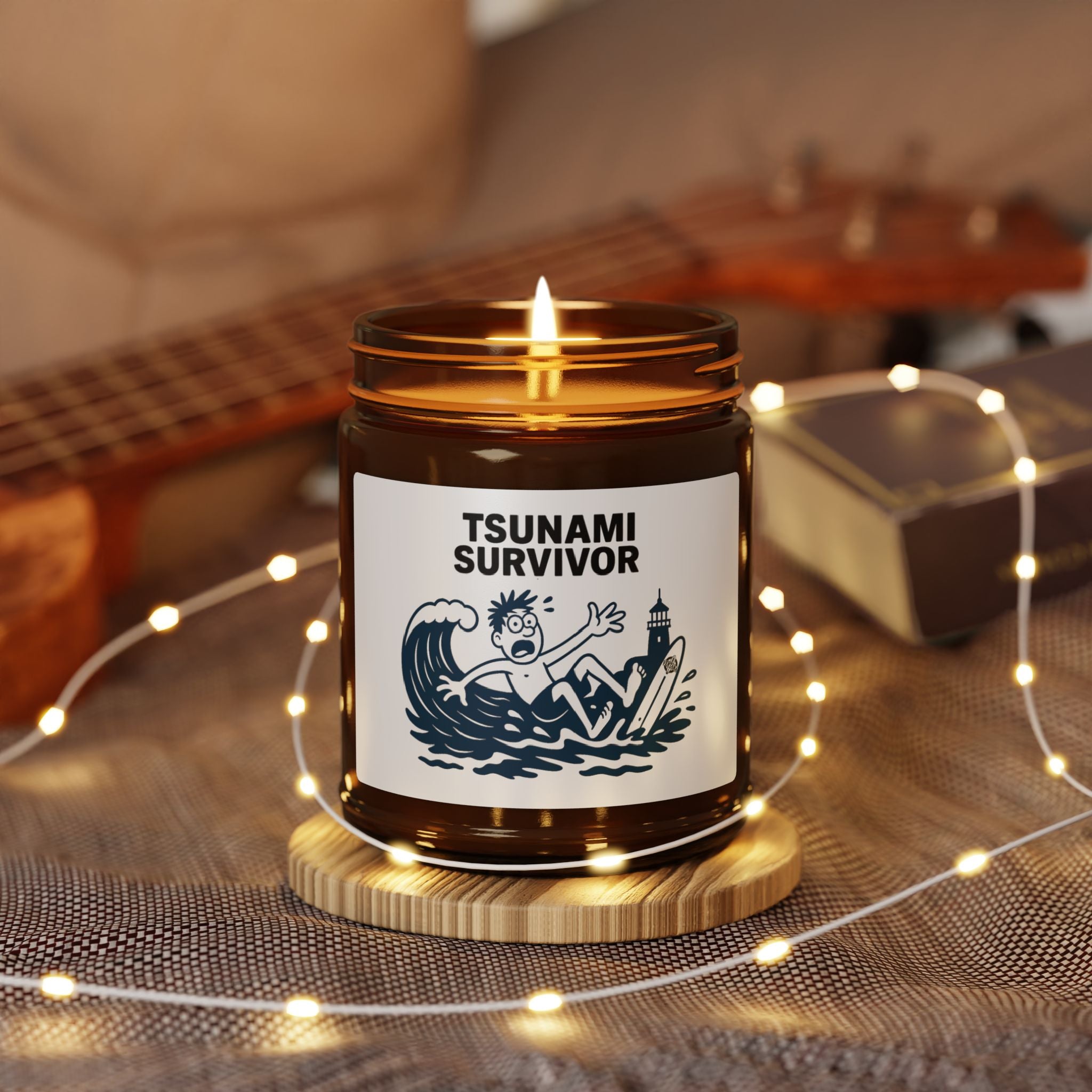 Tsunami Survivor - Scented Soy Candle