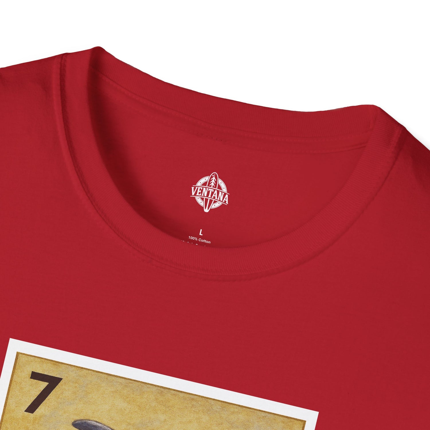 Dolphin Lotería Unisex - Soft Style U.S. Cotton T-Shirt (El Delfín)