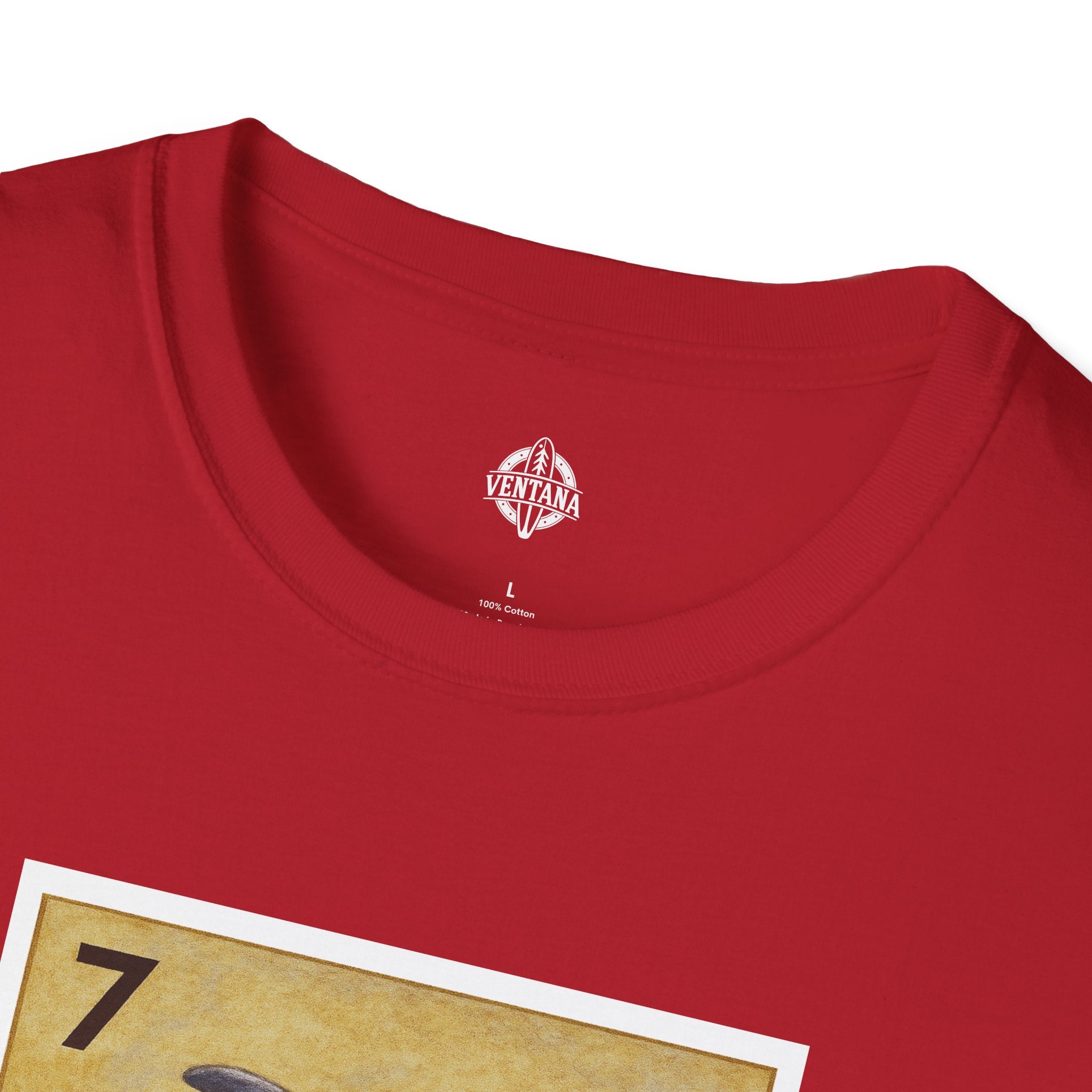 Dolphin Lotería Unisex - Soft Style U.S. Cotton T-Shirt (El Delfín)