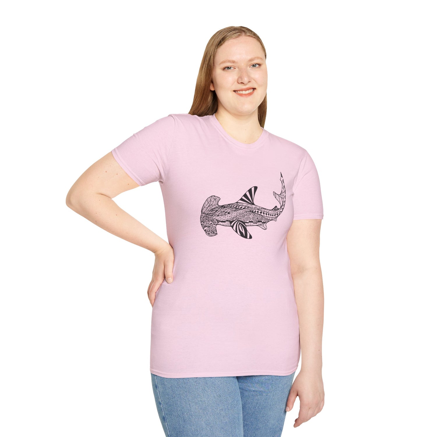 Ventangle Hammerhead Unisex - Soft Style U.S. Cotton T-Shirt