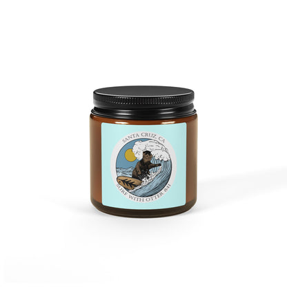Surf with Otter 841 by Thiago Bianchini - Scented Soy Candle