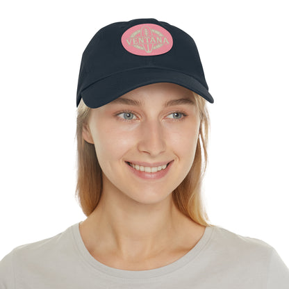 Ventana Treefish Logo Vegan Leather Patch Hat