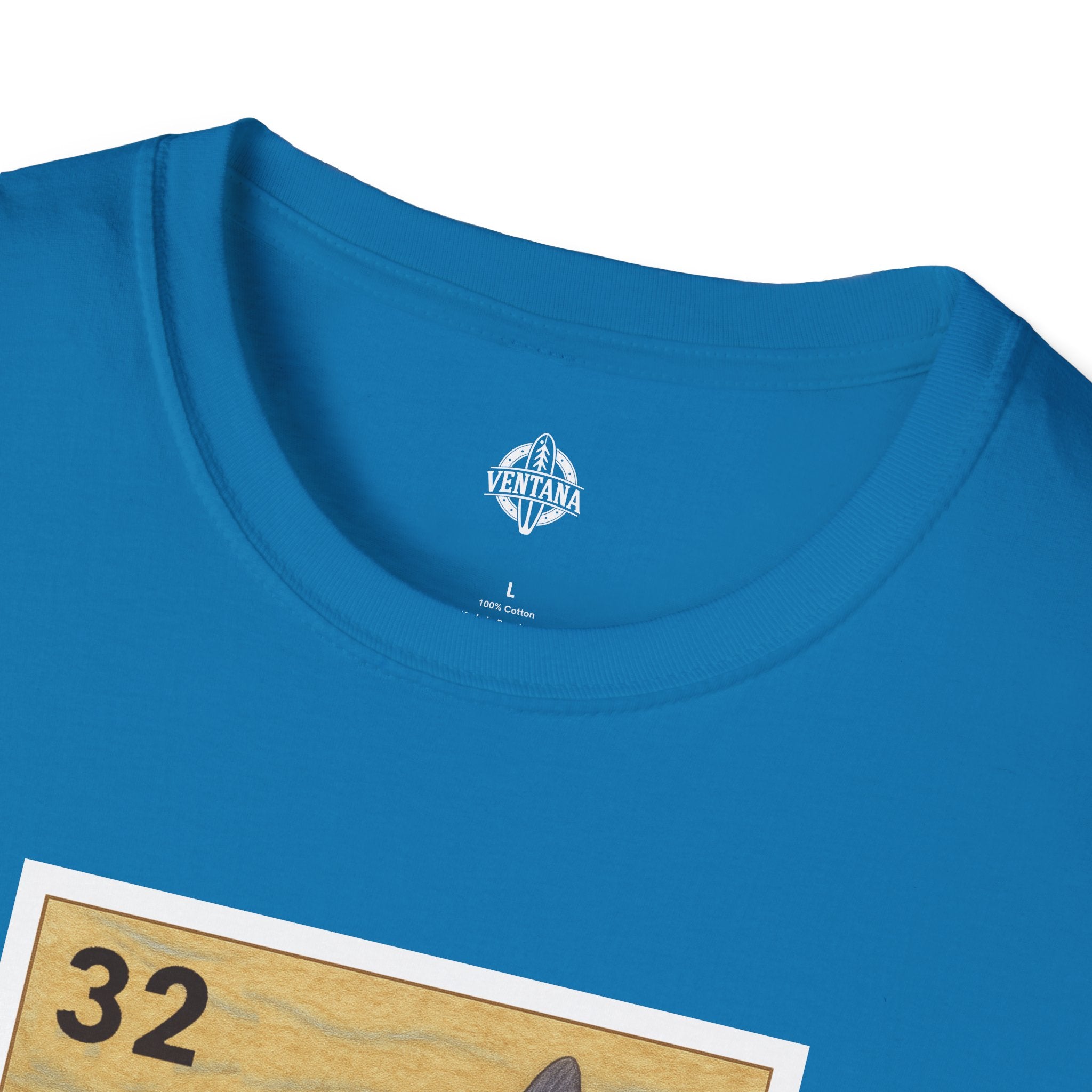 Sunfish Lotería Unisex - Soft Style U.S. Cotton T-Shirt (El Pez Luna)