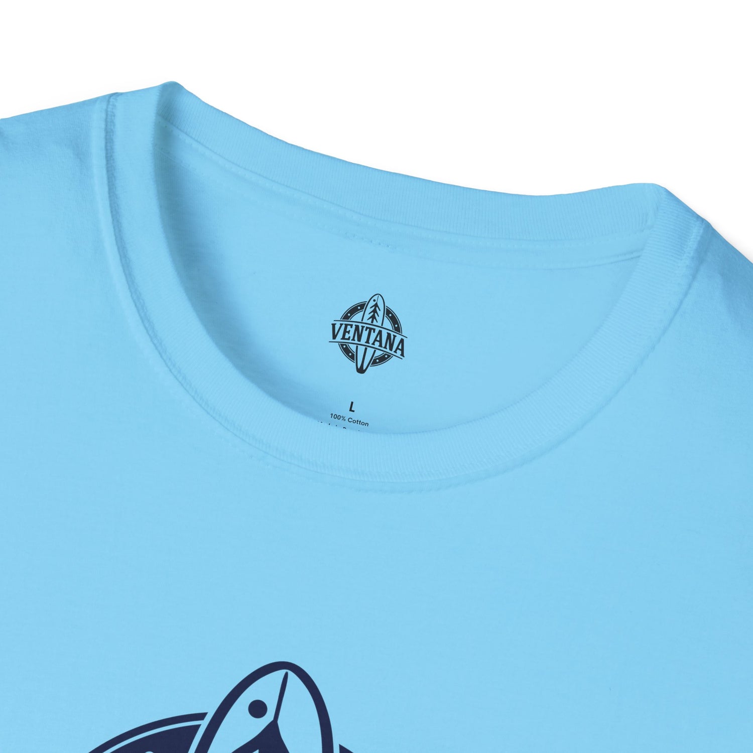 Ventana Treefish Logo Unisex - Soft Style U.S. Cotton T-Shirt