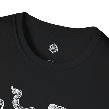 Ventangle Octopus Unisex - Soft Style U.S. Cotton T-Shirt