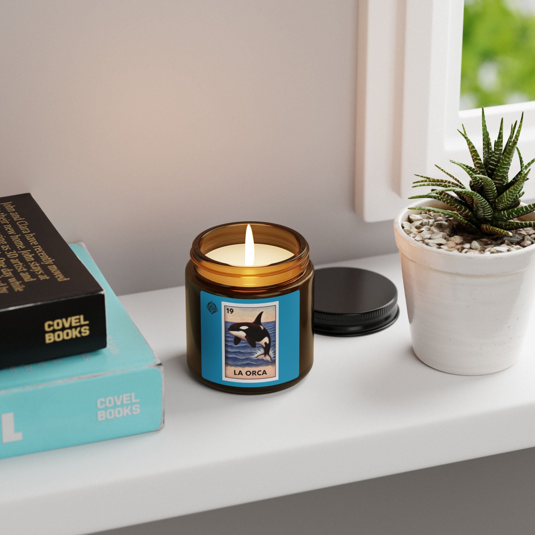 Orca Lotería - Scented Soy Candle (La Orca)