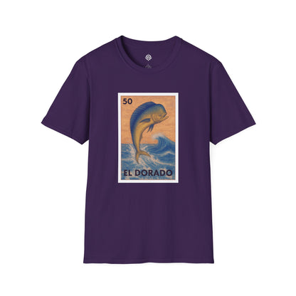 Dorado Lotería Unisex - Soft Style U.S. Cotton T-Shirt (El Dorado)